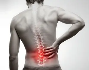 Client experienced a back injury from a procedure.